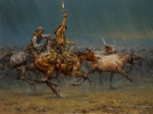 The Wild Ones by Andy Thomas - Paper Giclee Ltd Ed Artist Proof 50 18x24 - Picture 1 of 4