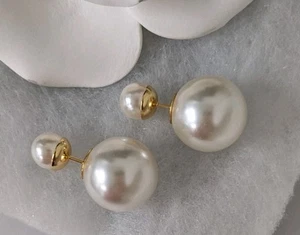 Dior Mise Tribales Double Sided Pearls Earrings - Picture 1 of 8