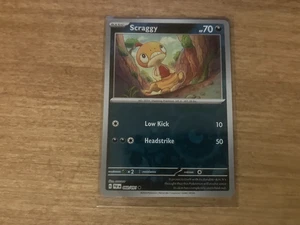 Scraggy 060/091 Holo Rare Paldea Fates Pokémon Card TCG 2024 F.P. NM - Picture 1 of 2