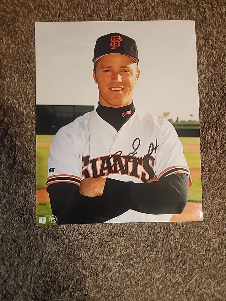 FOTO 8X10 FIRMADA POR Bill Swift Gigantes de San Francisco Foto 1 de 1
