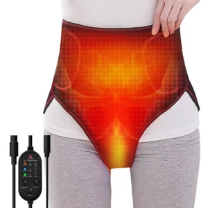 Elektrische Heizung Menstruation Vibration Pad Gürtel für Periode Schmerzlinderung Krämpfe - Bild 1 von 18