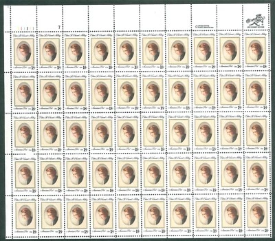 Scott #1926 18¢ Edna St. Vincent Millay Mint Sheet MNH  CV $24.10 - Image 1 of 2