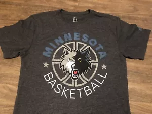 T-shirt Minnesota Timberwolves NBA Adidas fine anni 90 stile retrò grigio medio - Foto 1 di 8