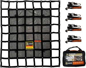 - Heavy Duty Cargo Net -Truck Accesories-Truck Organizer -Bed Cover-Interior- Ro - Picture 1 of 11