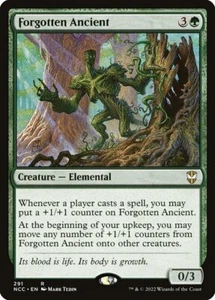 Forgotten Ancient MTG Commander: Streets of New Capenna Raro Casi Nuevo x1 - Tarjeta Mágica - Imagen 1 de 1