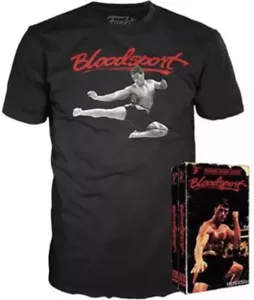 Camiseta Bloodsport Funko Home Video VHS Target Exclusiva Talla Pequeña NUEVA - Imagen 1 de 1