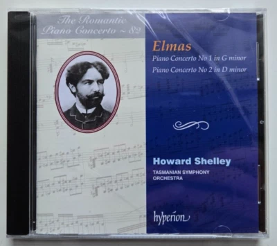 Howard Shelley - Elmas : Piano Concertos No1 & No 2 - CD NEW & SEALED Foto 1 de 4