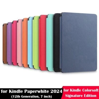 Auto Wake/Sleep eReader Case for Kindle Paperwhite 2024 7 inch  (12th Gen) - Image 1 of 4