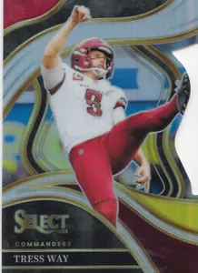2023 Panini Select - Club Level Silver Prizm Die-Cut #213 Tress Way - Picture 1 of 2