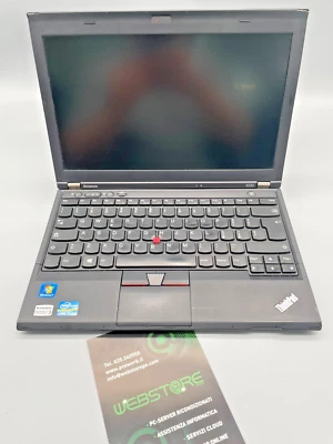 LENOVO X230 THINKPAD i5-3320M 4GB RAM 320GB HDD 14" 1366x768 WIN 10 GAR 3 MESI - Immagine 1 di 4