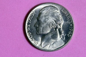 ESTATE FIND 1943 - D JEFFERSON NICKEL!! #N05642 - Picture 1 of 2