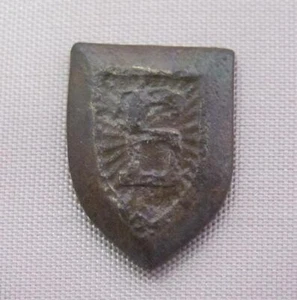 WW2 ORIGINAL KINGDOM BULGARIA YOUTH SCOUT BRANNIK BRONZE BADGE VERY RARE - Picture 1 of 4