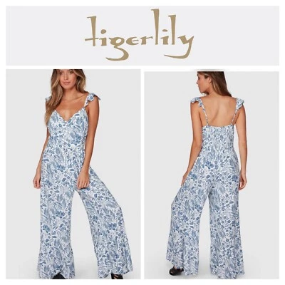 BNWT TIGERLILY LADIES CAMELI JUMPSUIT SIZE 8 (SMALL) RRP $179 LAST ONE - image 1 of 4