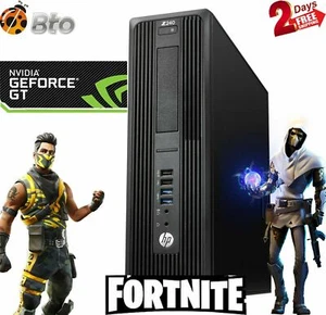 Gaming HP Z240 SFF Workstation i5 16GB 1TB+256GB M.2SSD NVIDIA GT1030 WiFi Win11 - Picture 1 of 11