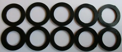 TERRASHOP 10 x Dichtung für Schlauch Kupplungen System Geka, IG 1/2", Wasser, .7035.342