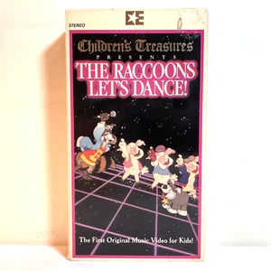 THE RACCOONS LET'S DANCE! (1984) VHS Animation Children Family Music - Picture 1 of 12
