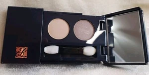 ESTEE LAUDER Signature Silky Eyeshadow Duo 01 MOCHA Mini Size slider tray rare - Bild 1 von 4