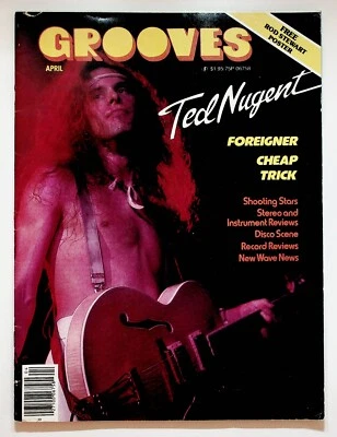 1979 April Grooves Magazine Ted Nugent Foreigner Cheap Trick - Image 1 of 4