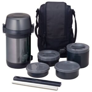 THERMOS stainless steel lunch jelly cool gray JLS-1601F CGY