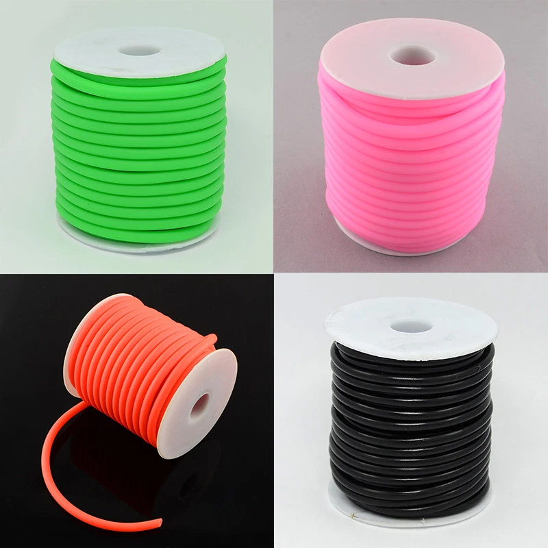 Hueco envuelto alrededor carrete de plástico blanco cable de silicona agujero de 5 mm 3 mm unos 10 m Foto 1 de 1