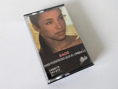 Sade Stronger Than Pride - Rare Cassette Tape Argentina Pressing EXC Condition - Image 1 of 3