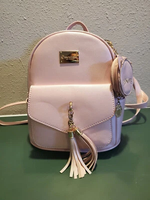 Mini Mochila Monedero para Niñas Adolescentes Mujeres Monederos Rosa con Gato Monedero  Foto 1 de 4