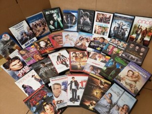 Lot of 100 Dvd Action Drama Comedy Romance Sci-Fi Adventure Movie Random Bundle