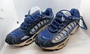 Nike Air Max Tailwind 4 Azul Vacío Blanco Plata Zapatos Tenis Hombres Talla 9 - Imagen 1 de 7
