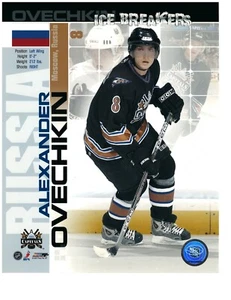 Alexander Ovechikin ~ Washington Capitals ~ Ice Breaker ~   8 x 10 Photo NEW - Picture 1 of 3