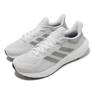 adidas Pureboost Jet W White Silver Black Women Running Sports Shoes GW0906 - Picture 1 of 8