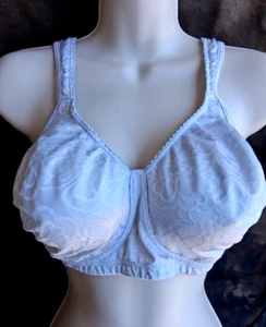 Playtex 18 Hour Ultimate Lift And Support Wire Free Bra 4745 40D Crystal Blue - Picture 1 of 7