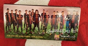 RARE Barcelona FC Football Digital Star Cards DVD Box set *FREE UK DELIVERY* - Picture 1 of 12