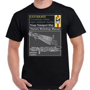 USS Sulaco Workshop Manual T-Shirt - Picture 1 of 1