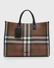 1950 BURBERRY LONDON  Denny Check Tote Bag,Logo,Check,Luggage,Travel Handbag,NWT