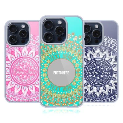 FUNDA DE GEL SUAVE MANDALA PERSONALIZADA PERSONALIZADA PARA TELÉFONOS APPLE iPHONE Foto 1 de 4