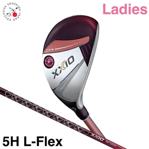 Dunlop XXIO 13 Ladies Bordeaux Hybrid Utility 5H MP1300L Graphite Shaft L Flex - Picture 1 of 13