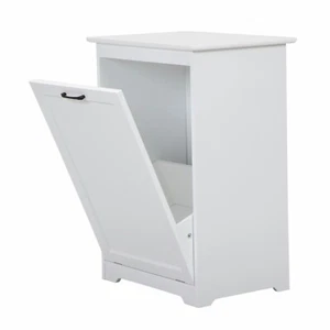 Gabinete de basura inclinable soporte de basura cocina cesta de reciclaje basura - Imagen 1 de 17