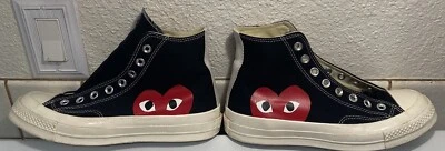 Converse Chuck Taylor All Star High x Comme des Garcons Hombre 7/Mujer’s 9 Usado Foto 1 de 4