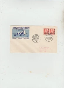Groenlandia 1959 FDC Flood Fund edición impresa buen estado - Imagen 1 de 2