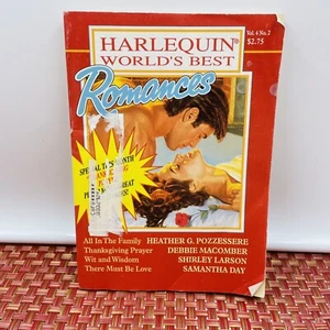 Harlequin World’s Best Romance Booklet 4 Mini Short Stories Paperback 1994 - Picture 1 of 8