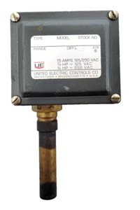 UNITED ELECTRIC CONTROLS DIFF'L 278 156AMPS PRESSURE SWITCH 125/250 VAC - Picture 1 of 6