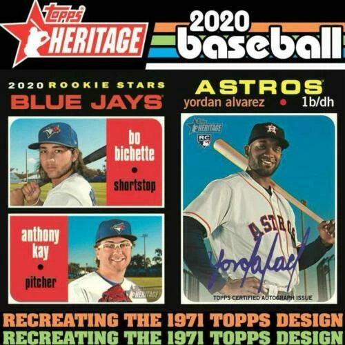 2020 TOPPS HERITAGE #1-250, YOU PICK, COMPLETE YOUR SET, MINT, FREE SHIPPING - Image 1 of 1
