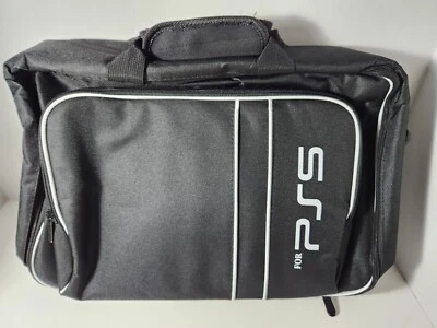Estuche de Transporte de Viaje para PS5 PlayStation 5 Consola Controlador Juegos Bolsa NUEVO Negro Foto 1 de 4
