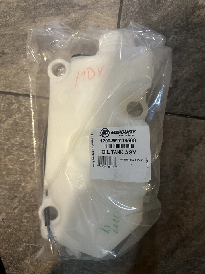 Mercury Oil Tank  - Image 1 of 1