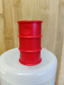 Farm red 55 gal oil drum toy - Picture 1 of 5