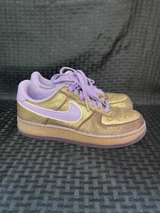 Nike Air Force 1 Premium 07 Aubergine GS Sneakers Size 5Y 314618-551 - Picture 1 of 14