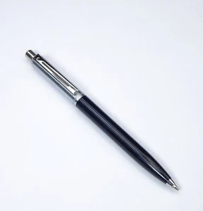 Sheaffer Sentinel Black Mechanical Pencil 0.7mm Chrome Trim Push Button - Picture 1 of 10