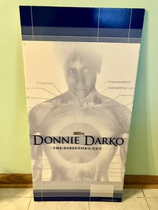 RARE Vintage ORIGINAL Donnie Darko Director's Cut DVD Store Movie Display Poster - Picture 1 of 7