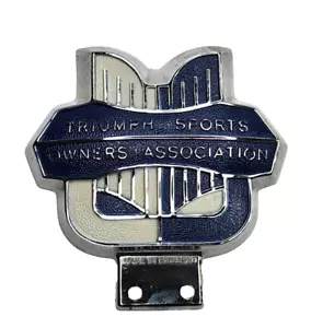 Vintage J.Fray Ltd Triumph Sports Owners Association Badge Made In England Clean - Picture 1 of 11
