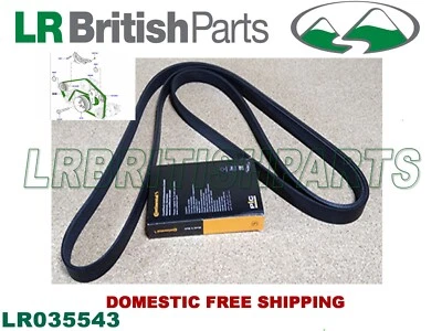 LAND ROVER CINTURÓN PRIMARIO RANGE ROVER SPORT DISCOVERY RANGE ROVER LR184639 CONTI Foto 1 de 4